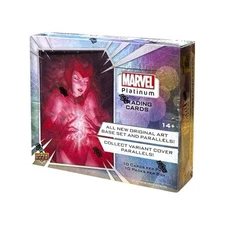 2023 Upper Deck Marvel Platinum Trading Cards Hobby Box