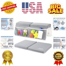 Bath Kneeler and Elbow Rest Pad Set - 1.5'' Comfortable Baby Bath Kneeler Pad...