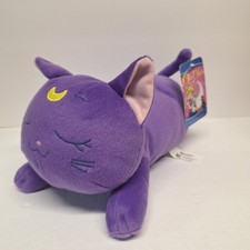 12" Sailor Moon Luna The Cat: Dreaming Purple Plush Item: SM-010 NWT