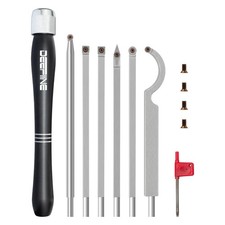 Carbide Wood Lathe Turning Tools, Quick Replacement Turning Tools Kit, Full S...