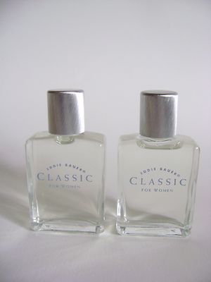 Eddie Bauer CLASSIC women cologne .5 oz edt perfume lot of 2