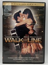 Walk The Line Full Screen DVD 2006  New Sealed Joaquin Phoenix Reese Witherspoon