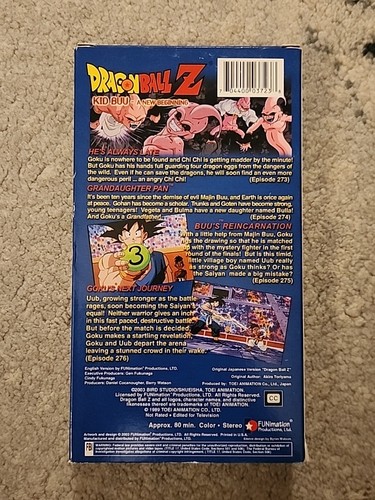 Dragon Ball Z Kid Buu Saga Complete 5 VHS Tape Set Edited - Picture 18 of 18
