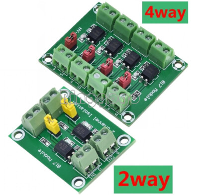 PC817 2/4-Channel Optocoupler Isolation Board Voltage Converter Adapter Module D