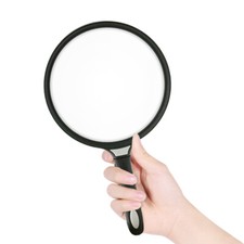 130mm Large Lens 2.5X Magnifier Glass Low Vision Reading Aid Handheld Magnifier