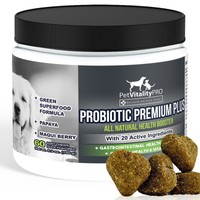 Probiotics For Dogs With Natural Digestive Enzymes Dog Probiotics Chewable ... Probiotics For Dogs With Natural Digestive Enzymes Dog Probiotics Chewable ...