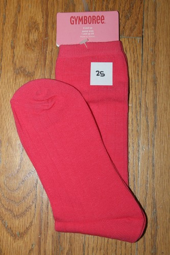 Gymboree GIRLS Basic KNEE SOCKS ribbed BACK to SCHOOL Navy BLACK Pink RED 8 9 up - Picture 26 of 31