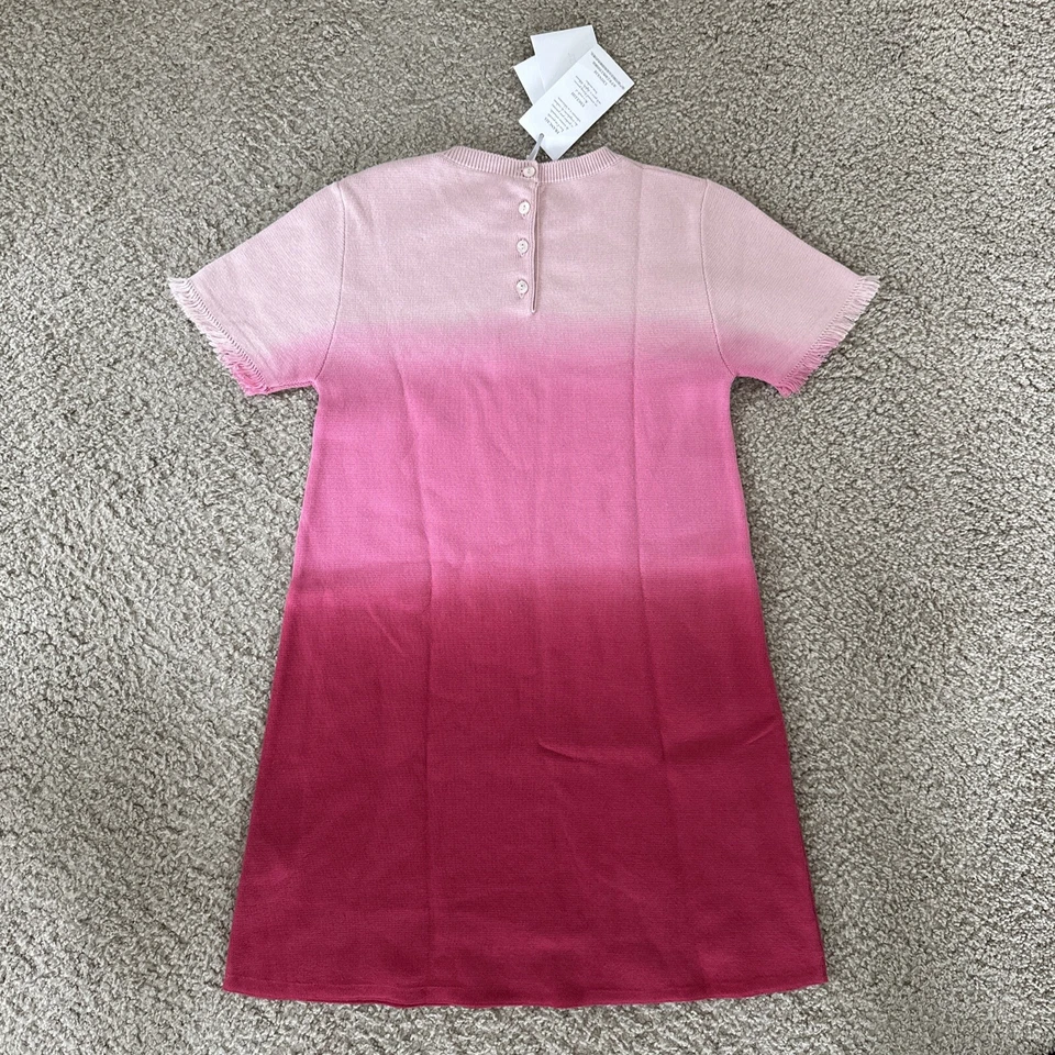 Vestido suéter Christian Dior 100% autêntico novo com etiquetas - Tamanho meninas 10 - Rosa - Imagem 3 de 4