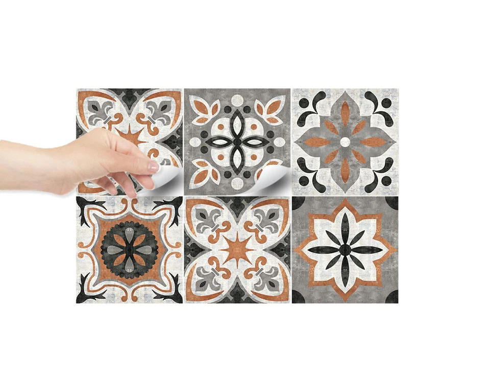 Adesivi per piastrelle bagno cucina adesivi per mattonelle cover tiles stickers - Immagine 3 di 3