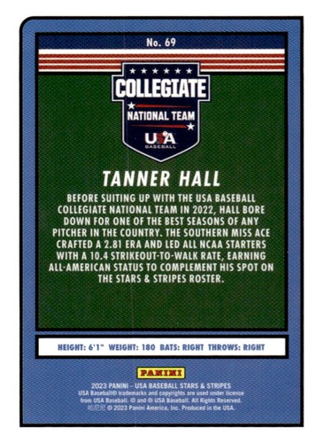 2023 Panini USA Baseball Stars & Stripes Trading Cards - You Pick! - Picture 68 of 98