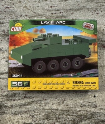 Cobi LAV III APC #2241 Tank Construction Blocks- 56 Pieces. NIB