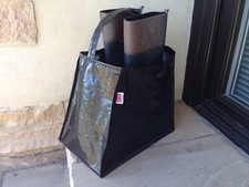 Welly Bag, Boot Bag, Golf Bag, Black Hiking, Hunting, Fishing, Walking