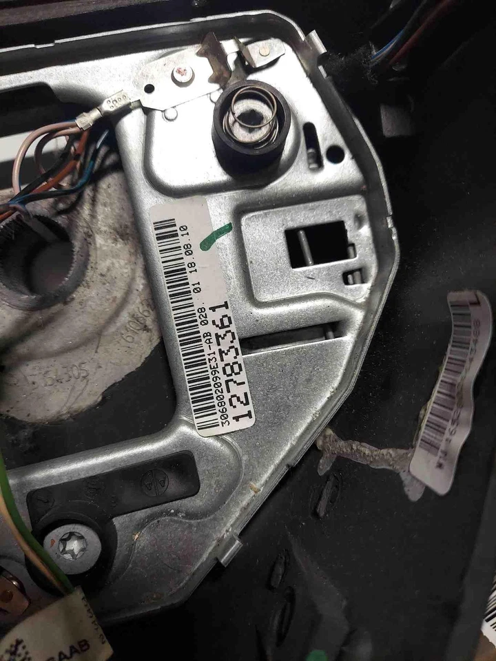 SAAB 9-3 08-12 con interruptores/cambio de paleta cuero OEM#12783361 Foto 2 de 4