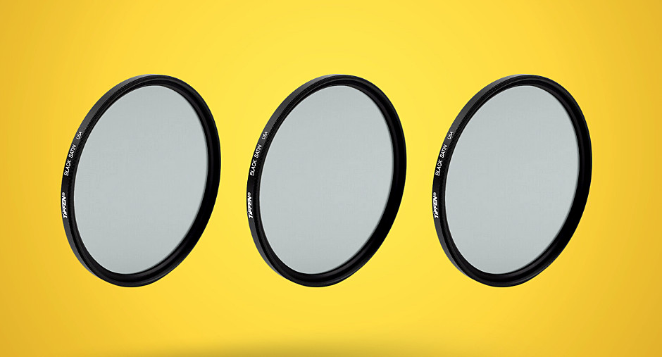 New Tiffen 67mm Black Satin 1/8, 1/4 & 1/2 Filter Set - 3