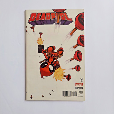 Deadpool #7 Skottie Young Baby Variant 1st Print Marvel Comics 2015