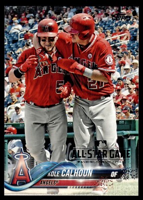 2018 Topps - Kole Calhoun #381 Angels All Star Game Stamp SP