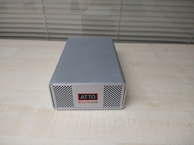ATTO ThunderLink - TLFC-1082-D00- Silver - Used - No PSU. | eBay UK