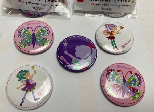 CHILDRENS PARTY FAVOURS, BADGES, PIRATE, FAIRY, DINOSUARS - Picture 11 of 16