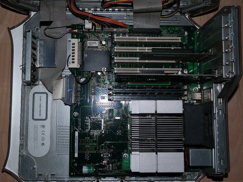 Apple PowerMac G4 M8493 mit 733MHz CPU 256MB RAM 20GB HDD nVidia P40 Netzteil - Bild 9 von 11