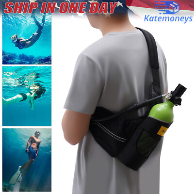 Reusable Mini Scuba Tank Within Breathing Capacity For 15-20 Minutes Underwater