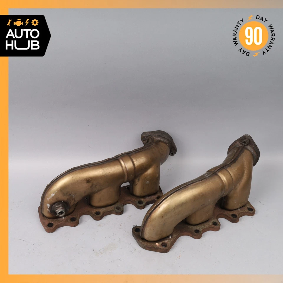 Комплект из 2 оригинальных передних и задних выпускных коллекторов 90-93 Mercedes R129 300SL 300SE M104 - Изображение 4 из 4