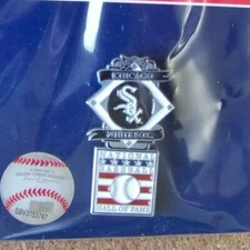Chicago White Sox National Baseball Hall of Fame pin MLB c38964