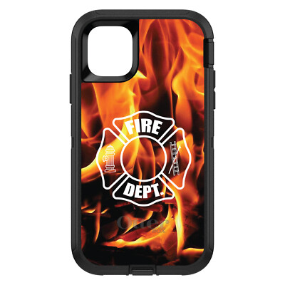 OtterBox Defender for iPhone / Samsung Galaxy - Flames Fire Department