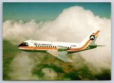 Airplane Postcard France Air Aisace Airways Airlines VFW 614 Fokker GK12
