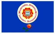 Lancaster Pennsylvania Flag Sticker Decal F668