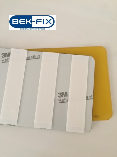 24x Number Plate Double Sided Foam Adhesive Fixing Pads Weatherproof Sticky Pads - Picture 2 of 18