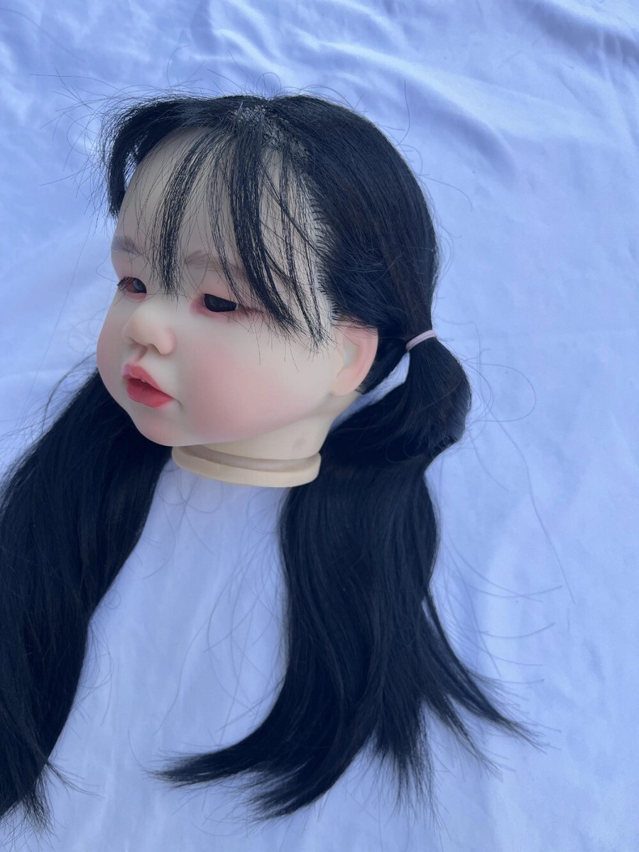 29in Reborn Doll Amaya With Hand-Rooted Long Hair Toddler Girl