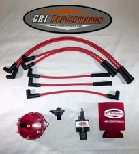 NEW GRAND CHEROKEE 4.0L IGNITION TUNE UP KIT 1994-1997  RED CAP + USA WIRES