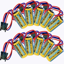 2/5/10Pcs ER17330V/3.6V MR-BAT A6BAT PLC Battery for CNC System Power  US STOCK