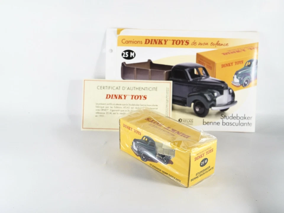 ATLAS Dinky N° 25M Camion Studebaker Ribaltabile 1/43 Nuovo Scatola/Inbox MIB - Immagine 4 di 4