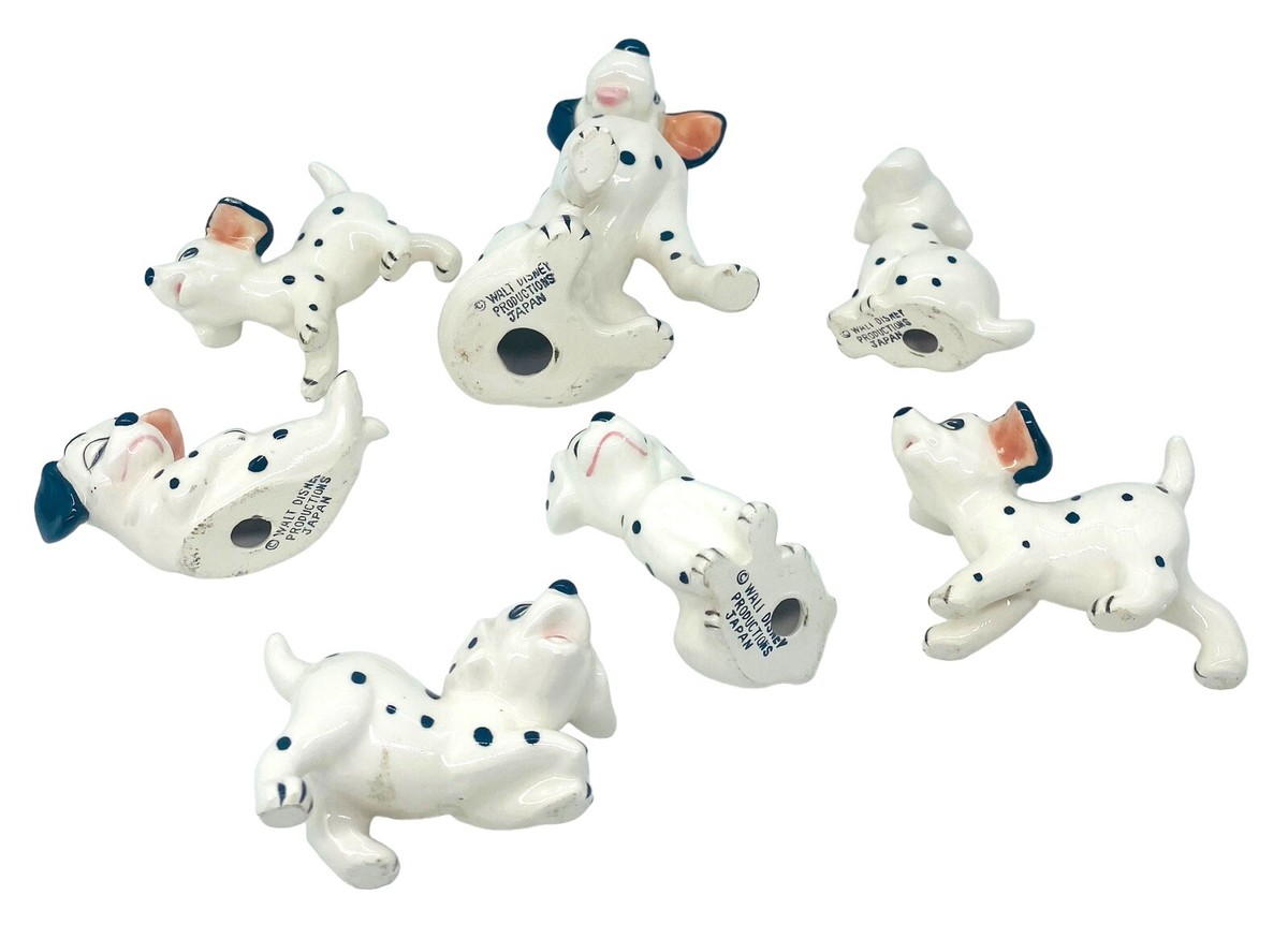 101 Dalmatians フィギュアセット New DISNEY 101 DALMATIANS Figurine Playset 7 Figures CAKE