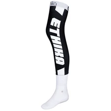 Ethika Mens Moto Socks Motocross Knee Brace - THE PITS BLACK