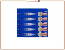 Murata CR2025 Battery DL2025 ECR2025 3V Lithium Coin Cell 100 Batteries NEW