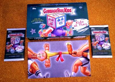 2024 Garbage Pail Kids Kids At Play Box Topper + Empty Collector Box + More
