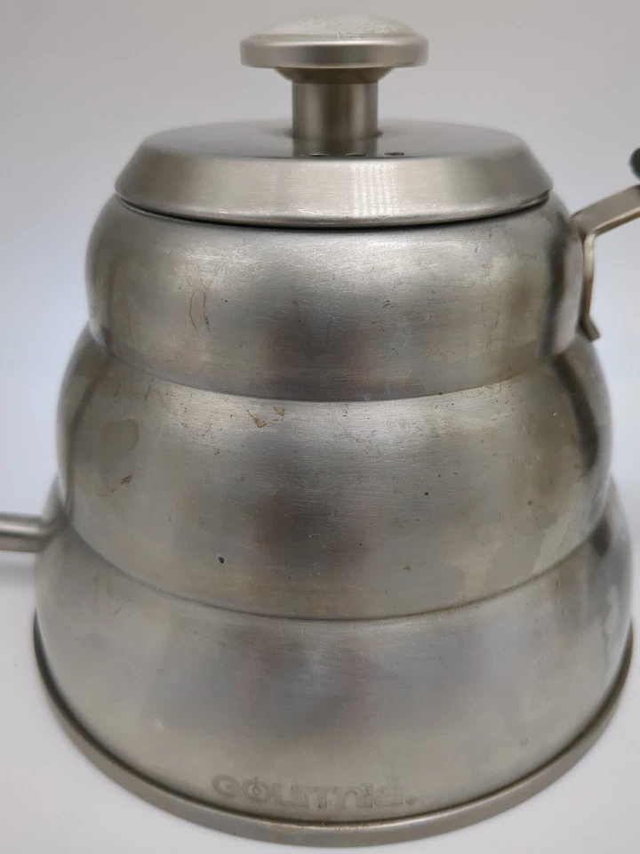 Stainless Stovetop Tea Kettle Pot With Thermometer Beehive Gourmia - Image 2 of 4
