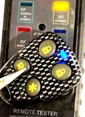 keyless remote Scytek Astra XP-1000 car starter control DPY-4H12A FAB key fob