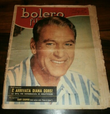 BOLERO # 535 - 1957 - Gary COOPER Diana DORS Antonio BASURTO
