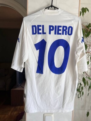 a*0様 2000 Kappaイタリア代表DEL PIERO 10番 Italy 2000 - 2002 Home football shirt Kappa #10 Del Piero size