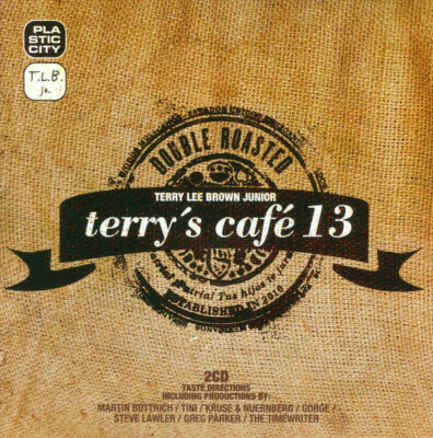 Terry Lee Brown Junior   Terry s Café 13-Double Roasted - 2xCD Comp.Mixed - neu