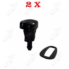 2X HYUNDAI ACCENT TERRACAN KIA FRONT WINDSCREEN WASHER JETS NOZZLE WIPER SPRAY