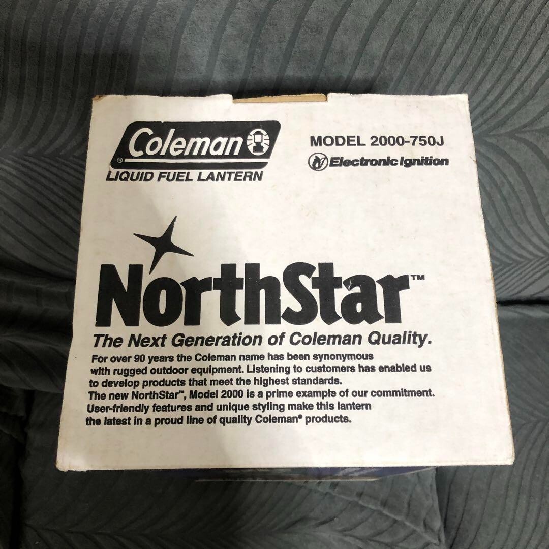 Coleman North Star Tube Mantle Lantern 2000-750J used from