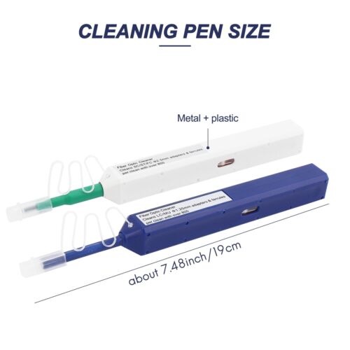 2Pcs FTTH Optical Fiber Pen Cleaner Tool Cleaning 2.5Mm LC 1.25Mm SC FC ST1716 - Photo 10/10