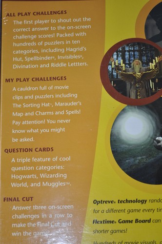 Harry Potter Scene It? The DVD Game-Spellbinding with Harry Potter Clips-Sealed - Picture 5 of 24