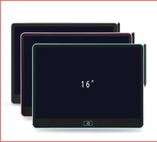 12"16" LCD Writing Tablet Electronic Drawing Notepad Doodle Board-Kids Office