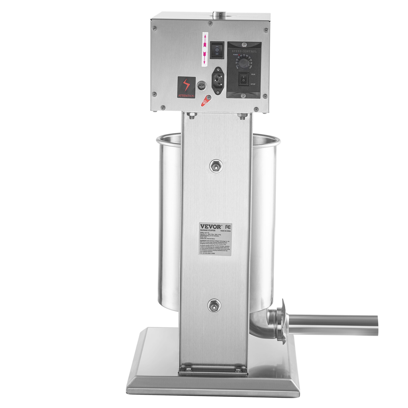 VEVOR Commercial Electric Sausage Stuffer 10L Sausage Maker Stainless