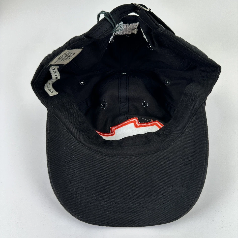 复古雪佛兰帽子黑色红色 2004 Daytona 500 刀具和扣带 NOS — 第 4/4 张图片